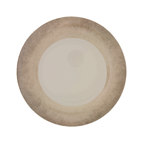 Thunder Group DM009J 9 1/4" Round Melamine Dinner Plate, Beige - 1, (dozen)-cityfoodequipment.com