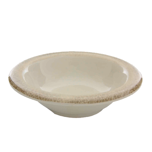 Thunder Group DM5044J 4 oz Round Melamine Salad Bowl, Beige - 1, (dozen)-cityfoodequipment.com