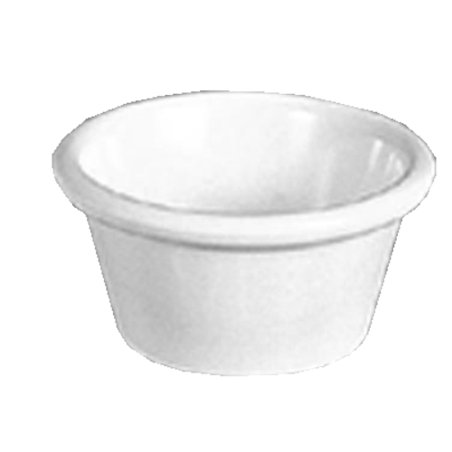 Thunder Group ML536B1 2 1/2 oz Smooth Melamine Ramekin, Bone - 1, (dozen)-cityfoodequipment.com