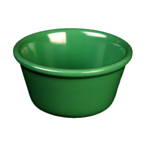 Thunder Group ML536GR1 2 1/2 oz Smooth Melamine Ramekin, Green - 1, (dozen)-cityfoodequipment.com