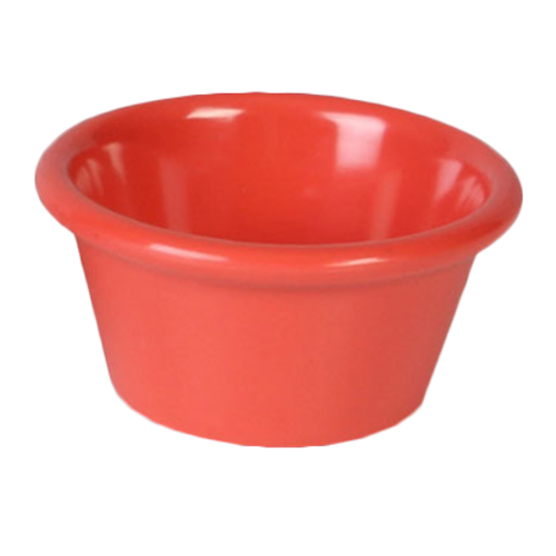 Thunder Group ML536RD1 2 1/2 oz Smooth Melamine Ramekin, Orange - 1, (dozen)-cityfoodequipment.com