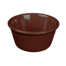 Thunder Group ML537C1 3 oz Smooth Melamine Ramekin, Chocolate - 1, (dozen)-cityfoodequipment.com