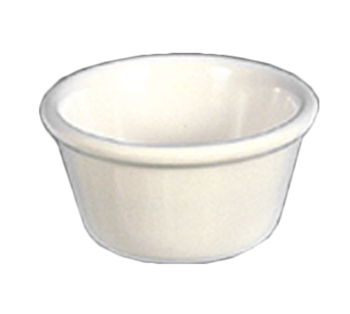 Thunder Group ML538B1 4 oz Smooth Melamine Ramekin, Bone - 1, (dozen)-cityfoodequipment.com