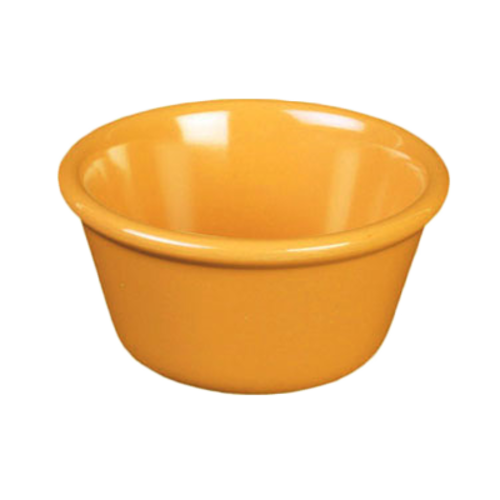 Thunder Group ML538YW1 4 oz Smooth Melamine Ramekin, Yellow - 1, (dozen)-cityfoodequipment.com