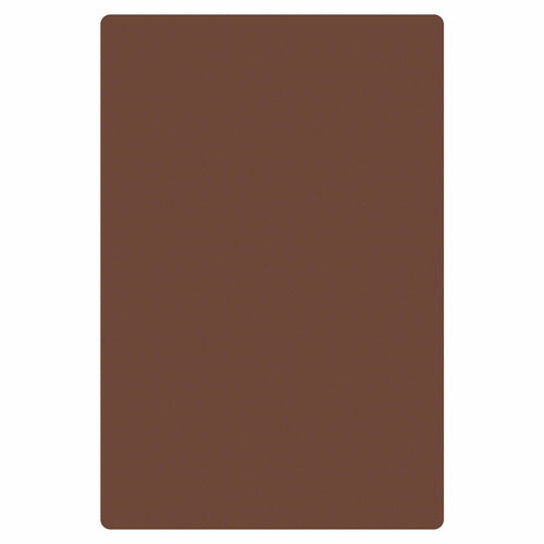 Thunder Group PLCB181205BR Plastic Cutting Board - 12" x 18", Brown - 6, (each)-cityfoodequipment.com