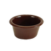 Thunder Group ML539C1 6 oz Smooth Melamine Ramekin, Chocolate - 1, (dozen)-cityfoodequipment.com