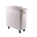 Thunder Group PLIB021C Ingredient Bin - 21 Gallon Capacity, Clear Lid/White Base - 1, (each)-cityfoodequipment.com