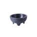 Thunder Group PLMJ010BK 10 oz Molcajete Salsa Bowl, Plastic, Black - 1, (pack)-cityfoodequipment.com