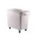 Thunder Group PLIB027C Ingredient Bin - 27 Gallon Capacity, Clear Lid/White Base - 1, (each)-cityfoodequipment.com