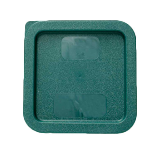 Thunder Group PLSFT0204C Cover for 2 qt & 4 qt Food Storage Containers - Plastic, Green - 6, (each)-cityfoodequipment.com