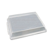 Thunder Group PLSP1013C 1/4 Quarter Size Sheet Pan Cover - 13" x 9 1/2", Polypropylene - 12, (each)-cityfoodequipment.com