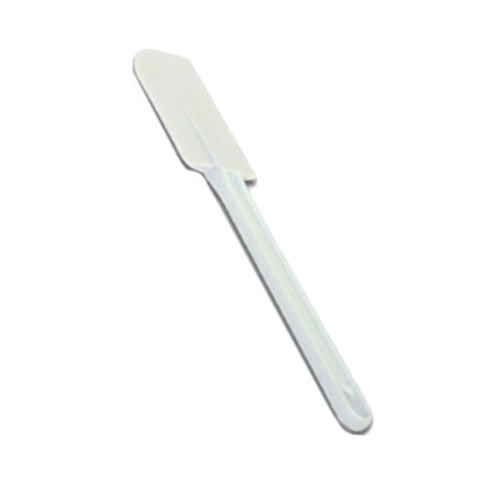 Thunder Group PLSP010 10" Scraper Spatula - Flexible Blade, White - 12, (each)-cityfoodequipment.com