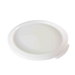 Thunder Group PLRFC0204PP Cover for 2 & 4 qt Food Storage Containers - Polypropylene, White - 12, (each)-cityfoodequipment.com