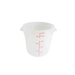 Thunder Group PLRFT318TL 18 qt Round Food Storage Container - Polypropylene, Translucent - 6, (each)-cityfoodequipment.com