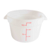 Thunder Group PLRFT312PP 12 qt Round Food Storage Container - Polypropylene, White - 12, (each)-cityfoodequipment.com