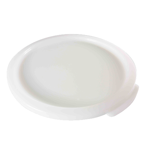 Thunder Group PLRFC121822PP Cover for 12, 18, & 22 qt Food Storage Containers - Polypropylene, White - 6, (each)-cityfoodequipment.com