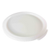 Thunder Group PLRFC121822PP Cover for 12, 18, & 22 qt Food Storage Containers - Polypropylene, White - 6, (each)-cityfoodequipment.com