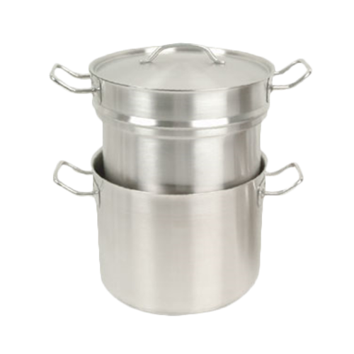 Thunder Group SLDB4020 20 qt Stainless Steel Double Boiler-cityfoodequipment.com