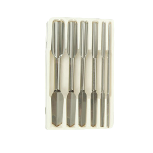 Thunder Group SLCN001 6 Piece Carving Knife Set, Stainless Steel - 1, (set)-cityfoodequipment.com
