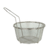 Thunder Group SLFB002 Fryer Basket w/ Uncoated Handle & Front Hook, 9 1/2"D x 4 1/2"H - 20, (each)-cityfoodequipment.com
