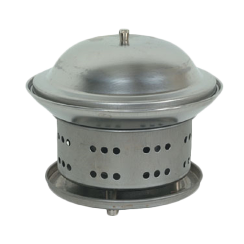 Thunder Group SLFM001 7" Round Wok Chafer, Stainless Steel - 1, (set)-cityfoodequipment.com