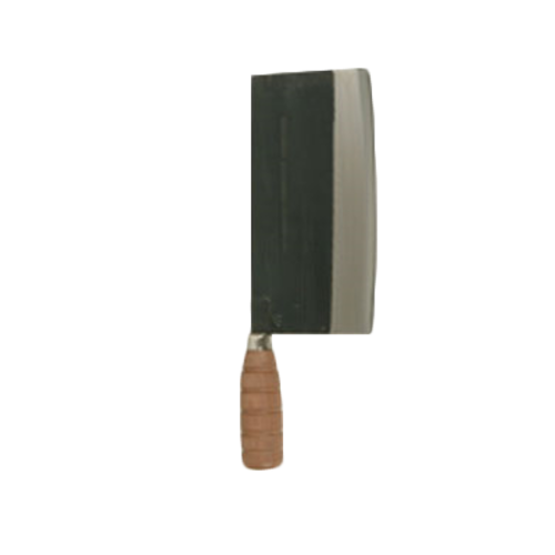 Thunder Group SLKF004HK 8 1/2" Ping Knife w/ Wood Handle, Cast Iron - 50, (each)-cityfoodequipment.com
