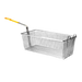 Thunder Group SLFB009 Fryer Basket w/ Coated Handle & Front Hook, 17" x 8 1/4" x 6" - 6, (each)-cityfoodequipment.com