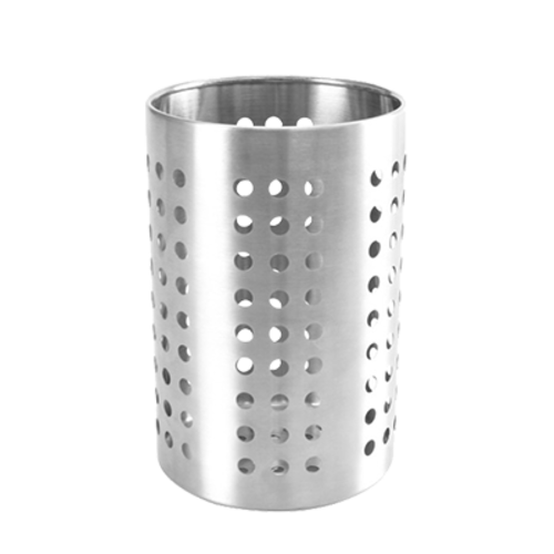 Thunder Group SLFC007 4 3/4" Flatware Cylinder - Stainless Steel - 12, (each)-cityfoodequipment.com