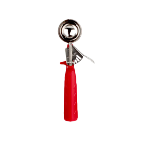 Thunder Group SLDS224P 1 1/3 oz Red #24 Disher - 36, (each)-cityfoodequipment.com
