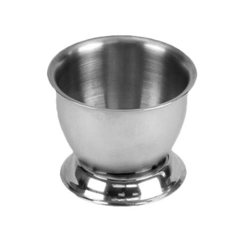 Thunder Group SLEC002 2" Egg Cup - Stainless Steel, Mirror Finish - 12, (each)-cityfoodequipment.com