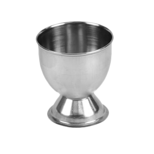 Thunder Group SLEC001 2" Egg Cup - Stainless Steel, Mirror Finish - 12, (each)-cityfoodequipment.com
