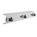 Thunder Group SLMBH024 24" x 4" Wall Mount Mop Holder, Stainless Steel - 8, (each)-cityfoodequipment.com