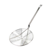 Thunder Group SLSKS009 9" Round Spiral Wire Skimmer, Nickel Plated - 12, (each)-cityfoodequipment.com