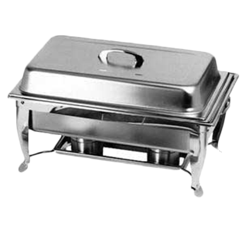 Thunder Group SLRCF005 Full Size Chafer w/ Lift Off Lid & Chafing Fuel Heat - 1, (set)-cityfoodequipment.com