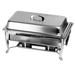 Thunder Group SLRCF005 Full Size Chafer w/ Lift Off Lid & Chafing Fuel Heat - 1, (set)-cityfoodequipment.com