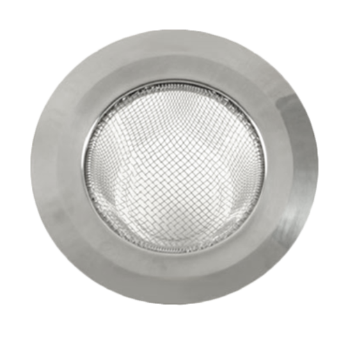 Thunder Group SLSN001W Large Sink Strainer w/ Wide Rim - Stainless Steel - 12, (each)-cityfoodequipment.com