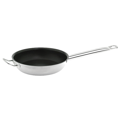 Thunder Group SLSFP4112 12" Non Stick Stainless Steel Frying Pan w/ Hollow Metal Handle-cityfoodequipment.com