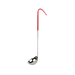 Thunder Group SLOL203 2 oz SLOL Series Serving Ladle - Stainless Steel, Red Vinyl Handle - 12, (each)-cityfoodequipment.com