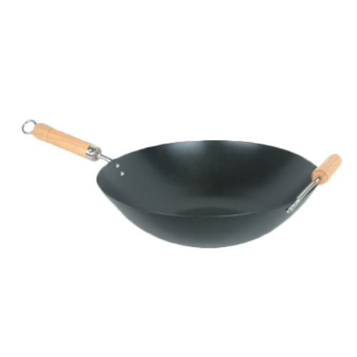 Thunder Group TF002 14" Carbon Steel Wok - 12, (each)-cityfoodequipment.com