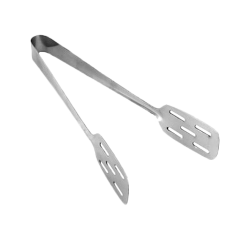 Thunder Group SLTG408 8 5/8"L Stainless Cake Tongs - 12, (each)-cityfoodequipment.com