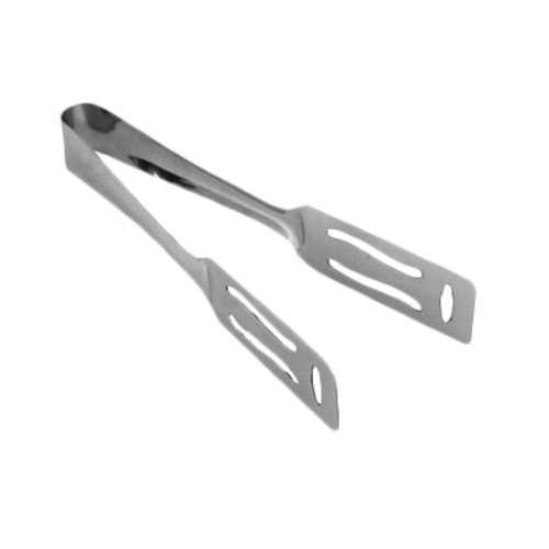 Thunder Group SLTG407 7 1/2"L Stainless Cake Tongs - 12, (each)-cityfoodequipment.com