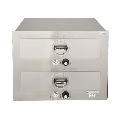 Toastmaster 3B84AT09 29.19"W Built In Warming Drawer w/ (2) 21.5" Compartments, 120v-cityfoodequipment.com