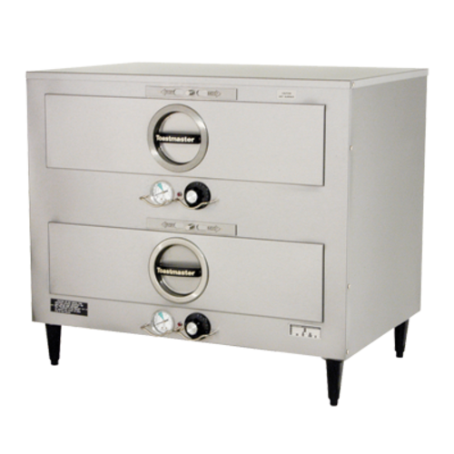 Toastmaster 3B84DT72 2 Drawer Insulated Food Warmer, 7 Dz Rolls Ea, 208v/1ph-cityfoodequipment.com