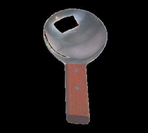 Town Stainless Rice Paddle, Wooden Handle, 9 1/4 in (22810)-cityfoodequipment.com