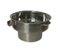 Town 33 qt Stainless Range Steamer Pot, With Fill and Overflow, Fits 16" Chamber (229016STM)-cityfoodequipment.com