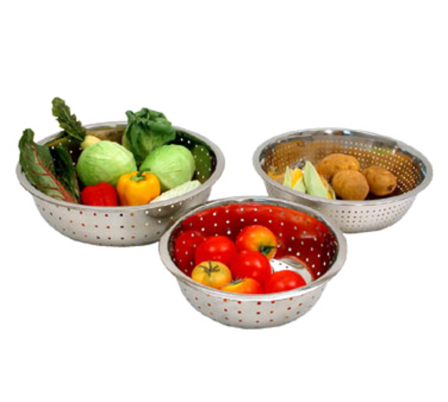 Town 11" Chinese Colander, Stainless (31711)-cityfoodequipment.com
