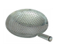 Town Stainless Mandarin Strainer, Perforated, 5" Handle, One-Piece, 12" (32912)-cityfoodequipment.com
