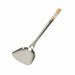 Town Stainless Wok Shovel 4 X 4 1/4 in, Wood Handle, 18 1/4 in (33972)-cityfoodequipment.com