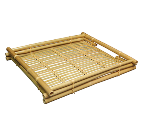 Town Rectangle Serving Tray - Built In Handles 11x14" Bamboo (34248)-cityfoodequipment.com