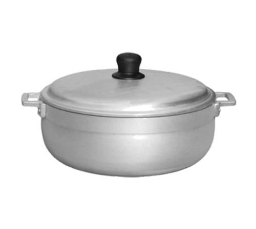 Town 6 7/10 qt Aluminum Braising Pot (34306)-cityfoodequipment.com